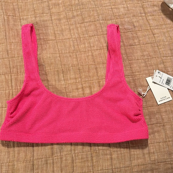 NWT Good American hot pink Always Fits bikini, size 5/6 - Picture 4 of 4